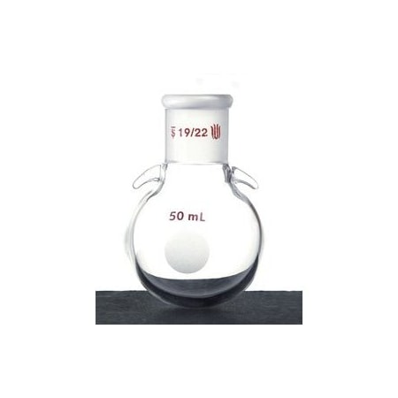 Synthware FLASK, ROUND BOTTOM WITH HOOKS, 14/20, 10mL F331410